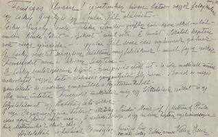 özv. vitéz Békey Béláné író levele József főherceghez