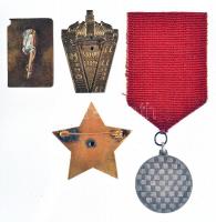 3db szocialista kitüntetés: "Az oktatásügy kiváló dolgozója" + "Érdemes Társadalmi Mu...