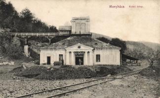 Menyháza, kohó telep / smelter site (fa)