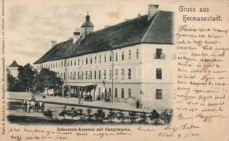 Nagyszeben, Hermannstadt; Infanterie-Kaserne / military barracks