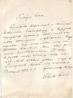 Schütz Antal teológus levele József főherceghez