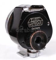 cca 1940 Leitz (Leica) külső kereső, 35-135mm, eredeti, bőr tokjában (szériaszám: 7847) / 
Leitz (Le...