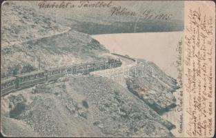 Goritsa, railroad, locomotive (EK)