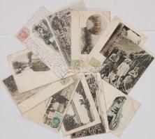 11 klf régi tengerentúli képeslap Ceylon, Hanoi, Afrika