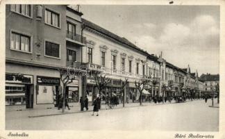 Szabadka, Báró Rudics utca, Subotica, street