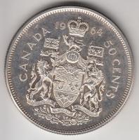 Kanada 1964. 50c Ag "II. Erzsébet" T:2
Canada 1964. 50 Cents Ag "Elizabeth II" C...