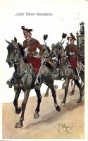 K.u.K. military, 'Letzte Ehren-Kavallerie' B.K.W.I. 583-1. s: Schönpflug