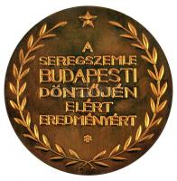 1956. "Kilián György seregszemle / A seregszemle budapesti döntőjén elért eredményért" Br ...