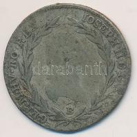 Ausztria / magyar verdejel 1788B 20Kr Ag "II. József" T:3
