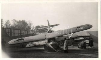 1941 Budapest, Őszi Lakberendezési Vásár; lelőtt RATA vadászgép