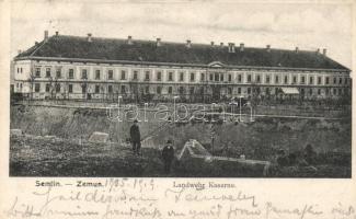 Zimony, Zemun; military barracks (EB)