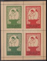 1921 Országos vas- és fémipari kiállítás levélzáró kisív