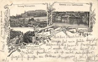 Újvidék Pétervárad, Kamánc / Kamenitz; floral