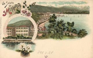 1898 Santa Margherita litho