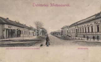 Mohács, Király utca, takarékpénztár (b)