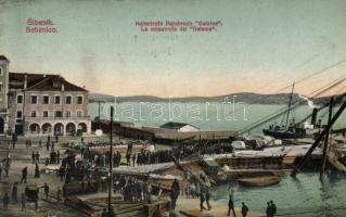 Sibenik, Sebenico; the accident of the ship 'Galatea'