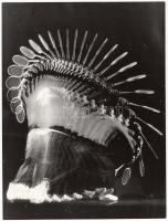 Cca 1970-1980 Ismeretlen szerző vintage, stroboszkópikus felvétele egy teniszezőről (B idős expozíció, sötét környezet, s közben a vaku 27x villant fel.