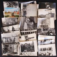 1954 Magyar delegáció a Szovjetunióban; 36 kép Moszkvából, 32 kép Minszkből; 13x18 cm-es méretben