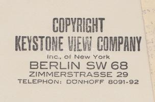 1931 Keystone ügynökség: Rúdugró; sajtófotó; németül feliratozva; 17x12 cm