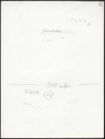 1939 Járai Rudolf (1913-1993): Juhász; vintage fotóművészeti alkotás; aláírva; 24x18 cm;