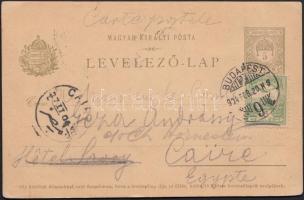 1904 A Magyar Athlétikai Club vezetősége által küldött és aláírt képeslap Andrássy Géza grófnak, a M...
