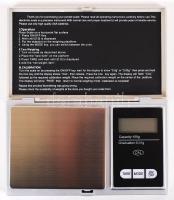 Swan ékszerészmérleg század gramm pontosság, 0,01-100g új állapotban elemmel, eredeti dobozban / Jew...