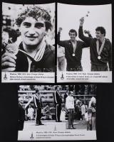1980 A moszkvai XXII. Nyári Olimpiai Játékok magyar aranyérmesei, 3db fotó