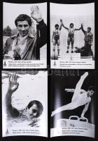 1980 A moszkvai XXII. Nyári Olimpiai Játékok magyar aranyérmesei, 4db fotó