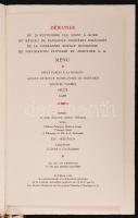 1926 Szállodások nemzetközi egyesülete díszebéd menükártya magyar-német-latin / Menu card of the Hot...