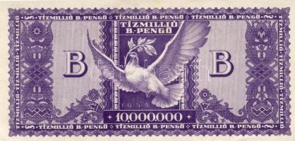 1946. 10.000.000B.-pengő T:I a fej mellett erős festékpötty