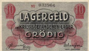 Ausztria/Grödig/ hadifogolytábor I. világháború 10H T:I