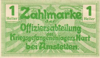 Ausztria/Austellen/ hadifogolytábor I. világháború 1H T:I