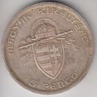 1938. 5P Ag "Szent István" T:2