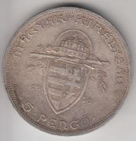 1938. 5P Ag "Szent István" T:2