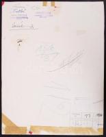 1937 Osoha László: Gerlék. Vintage fotó, pecsételve, feliratozva, több helyen kiállítva, 35x27cm (eg...