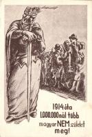 1914 óta 1000000-nál több magyar nem született meg! A Magyar Szülők Szövetsége nemzetvédelmi mozgalma az egyke ellen. / propaganda against the single child (EK)