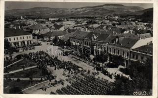 Szamosújvár bevonulás / entry of the Hungarian troops, Visszatért So.Stpl (gluemark)
