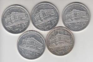 1992. 200Ft Ag "MNB" (5x) T:2