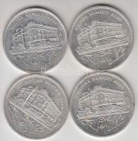 1992. 200Ft Ag "MNB" (4x) T:2