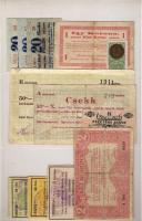 1919. Kis tétel 12db (10klf) szükségpénz T:I,II,III,IV