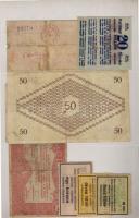 1919. Kis tétel 12db (10klf) szükségpénz T:I,II,III,IV