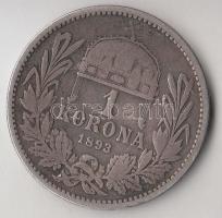 1893KB 1K Ag "Ferenc József" T:3