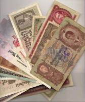 Kis hagyaték tétel 73 db kevés duplával, benne magyar/korona, pengő, infla, forint. D.Reich jobbakkal + kevés egyéb külföld T:I,II,III,IV