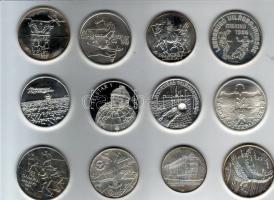 Jó magyar gyűjtemény 92 többnyire klf.! db Ag + 16db fém pénzből, nagyon sok jobbal, középkortól 90-...