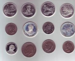 Jó magyar gyűjtemény 92 többnyire klf.! db Ag + 16db fém pénzből, nagyon sok jobbal, középkortól 90-...