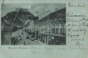 1899 Déva, castle, shop of Schuleri Fritz, Lengyel and Pap (EK)