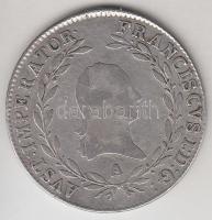 Ausztria 1811A 20Kr Ag "I. Ferenc" T:3 Austria 1811A 20 Kreuzer "Franz I" C:F