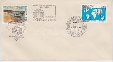 100 éves az UPU FDC, UPU Centenary first day cover