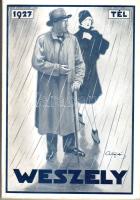 1927 Weszely áruház katalógus, divat és sportszerek gazdag illusztrációs anyaggal