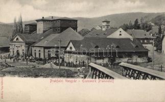 Prakfalva, iron factory